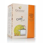 Octavius | Indian Masala Premix Tea - 50 Pouches | Readymade Tea Mix | Ready Tea | Premix Tea Powder | Instant Tea | Tea Premix | Economy Pack - (15Gm X 50 Sachets)