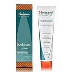 Himalaya Botanique Neem and Pomegranate Toothpaste, Natural, Fluoride Free, Saccharin Free, SLS Free & Gluten Free, Vegan, 150 g (5.29 oz)