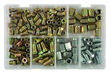 Connect 31881 Assorted Popular Brake Nut Fittings Box 135pc