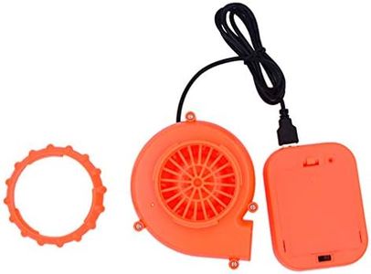 Arokibui USB Mini Upgrade Inflatable Costume Fan Replacement Blow up Blower Potable Fans for Dinosaur Inflatable Costume Doll Mascot Head or Other Inflatable Game Clothing Orange