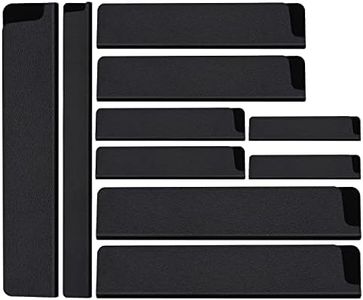 DkOvn 10-Piece Universal Knife Edge Guards, Non-BPA Knife Sheath, Waterproof Abrasion Resistant Felt Lined Knife Cover Sleeves Knife Protectors, Gentle on Your Blades