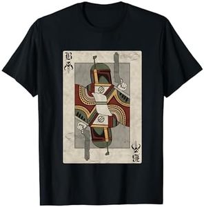 Star Wars Boba Fett Bounty Hunter Playing Card T-Shirt