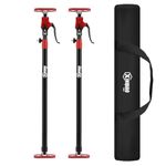 XINQIAO Third Hand Tool 3rd Hand Support System, Premium Steel Support Rod with 154 LB Capacity for Cabinet Jack, Drywall Jack& Cargo Bars, 49.2 IN-114.2 in Long, 2 PC