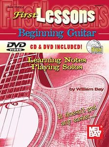 First lessons beginning guitar +dvd