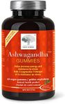 New Nordic Ashwagandha Vegan Gummies | Daily 300 mg | Increase Energy & Resistance to Stress | Natural Peach Mango | Sugar Free, Gluten Free & Non-GMO | 60 Gummies (Pack of 1)