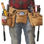 Leather Tool Belt For Men Construction