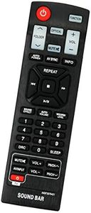 ALLIMITY AKB73575421 Remote Control Replacement for LG Soundbar NB2530 NB3530 NB4530 NB3540 NB4540 NB5540 NB3531 NB3531 LAP440 NB4542