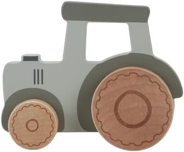 Little Dutch Little Farm Wooden Tractor Toy