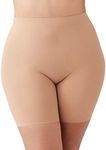 Wacoal Women's Hourglass Low Back Shape Revelation Thigh Shaper Shapewear, Praline, Medium