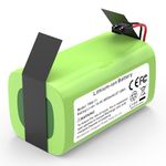 LabTEC 14.4V 2600mAh TW4-11 Replacement Battery for Eufy RoboVac 11, 11S, 11S, MAX, 30, 15C, 15T, 12, 35C, Lithium Battery for Ecovacs Deebot N79S, DN622 Cordlss Vacuum Cleaner