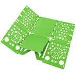 BOXLEGEND V2 Shirt Folding Board t Shirts Clothes Folder Durable Plastic Laundry folders Folding Boards flipfold, Green