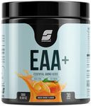 Sparkfusion 8500 mg Eaa+ & 6000mg Bcaa (300 gm, 30 Servings) Essential Amino Acids | Pre/Intra Workout and Muscle Growth & Recovery | All 9 Essential Amino Acid EAA Powder (Smash Orange)