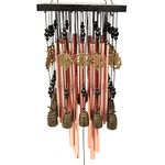 Outdoor Indoor 28 Metal Tube Wind Chime with Copper Bell Large Windchimes for Patio Garden Terrace W Fengshuisale Red String Bracelet W3089