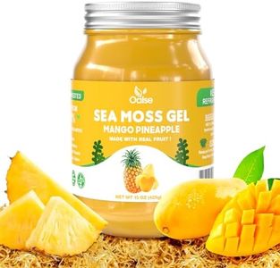 OALSE Sea Moss Gel Mango Pineapple Flavor - Natural Seamoss Gel with 92 Minerals and Vitamins - Non-GMO, Gluten-Free, Vegan - Immune Defense-15 OZ