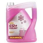 MANNOL 5L Coolant Antifreeze G12+ RED Ready Mixed -30°C / +125 German Hi Spec