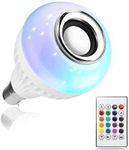 SensorIndica LED Music Light Bulb,B22 Bluetooth Speaker RGB Colour Changing Light Bulb with USB Port with Remote Control for Party, Home, Diwali light , lighting for home decoration