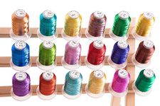 Embroidex 18 Metallic Embroidery Machine Thread + Nets