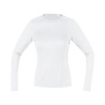 GORE WEAR M Ladies Long Sleeve Undershirt, S, White