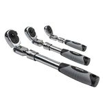 E-Z Red MR482FL 3 Piece Locking Flex Head/Extendable Ratchet Set