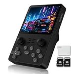 RGB20S Handheld Game Console 3.5 inch Retro Games Consoles Hand-held Classic Emulator Preinstalled 16GB+64GB Black