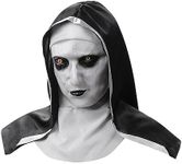 Mr. Pen- Halloween Nun Mask, The Nun Mask, Halloween Scary Mask, Scary Halloween Masks for-Adults Scary Halloween Mask, Scary Masks for-Adults, Halloween-Costume-Mask, Realistic Halloween Mask