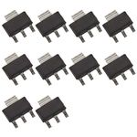 Bridgold 10pcs AMS1117-3.3 AMS1117-3.3V 1117 Forward Low Voltage Linear Regulator 3.3V 1A for Laptop Mobile Phone Battery Charger.