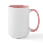 CafePress 2 Plus 2 Large Mug 15 oz (444 ml) Ceramic Coffee Mug