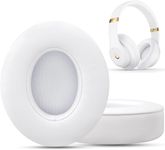 GVOEARS Replacement Ear Pads for Beats Studio 3, Ear Cushions for Beats Studio 2&Studio 3 Wired & Wireless Not Fit Beats Solo On-Ear Headphone with Stronger 3M Adhesive Tape Thicker Memory Foam