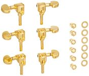 Grover 106G Locking Rotomatic Tuners/Machine Heads, 3-Per-Side, Gold