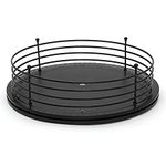 JVS Twist And Pick Plastic And Mild Steel Frame Kitchen Revolving Tray Storage Organiser, (Multicolour) Rectangular, Pack of 1