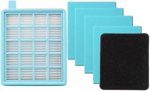 NIVMOWN 6pcs/lot Filter Mesh HEPA FILTER BUFFALO-MISTRAL For Philips Vacuum Cleaner FC8470 FC8471 FC8472 FC8473 FC8474 FC8476 FC8477