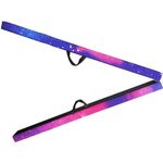 Cannons UK 8ft 240cm Folding Gymnastics Faux Suede Training Balance Gym Beam… (Cosmic)