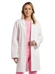 White Cross 2068 Unisex Labcoat, White, Large