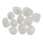 Reiki Crystal Products Natural Clear Quartz Tumble Stone Raw Rough Stone Tumbled Pack of 50 Gram