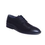 Zoom Formal Shoes for Men Light-Weight, Flexible,Durable & Comfortable with Cushioned Insole for Office/Party A-4075 (Black)