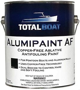 TotalBoat Alumipaint AF Aluminum and Pontoon Boat Bottom Paint (Black, Gallon), 1 Gallon (Pack of 1)