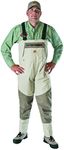 Caddis Men's Grey and Brown Northern Guide Breathable Stocking Foot Wader