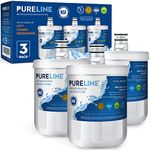 Pureline 9890 and LT500P Water Filter Replacement for Kenmore 9890, LG LT500P, LG 5231JA2002A, GEN11042FR-08, LFX25974ST. and More. (3 Pack)