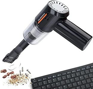 COLORCORAL Vacuum Cleaner For Computer, Keyboard Dusting Rechargeable Portable Mini for Car Interior Detailing Home and Office Dust Cleaning