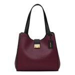 Miraggio Thea Hobo Bag for Women (Wine)