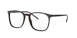 Ray-Ban RX5387 Square Prescription Eyeglass Frames, Havana/Demo Lens, 54 mm