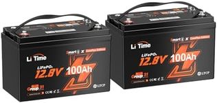 Litime 12V 100Ah LiFePO4 Battery Bl