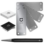 CRYO Crypto Seed Storage - Crypto Stainless Steel Wallet - Recovery Seed Phrase Storage - Cold Storage Cryptocurrency Bitcoin Backup - Store up to 24 Words (DOT)