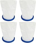 Micro-Filter Bags, X-treme Multilayer Filter Bag Fits for Pool Blaster Max, iVAC C2, iVac 250, Volt FX-4, Catfish Ultra, and Jacuzzi JPV200 Handheld Pool Vacuums - 4 Pcs