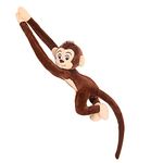 Wgxzyq Hanging Monkey Stuffed Animal, Stuffed Monkey Plush Toy, Great Gift for Kids Home Recor (20Inch)