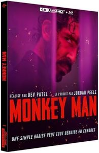 Monkey Man [4K Ultra HD + Blu-Ray]
