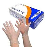 Generic Gloveman Clear Vinyl Gloves (Box of 100) (Medium)