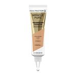 Max Factor Miracle Pure Foundation, Warm Almond 45