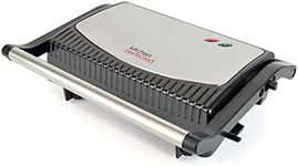 KitchenPerfected Health Grill and Panini Press - Black Steel - E2701BK