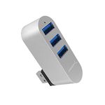 Sabrent Premium 3-Port Aluminum Mini USB 3.0 Hub [90°/180° Degree Rotatable] (HB-R3MC)